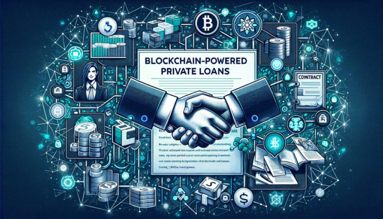 lonjakan pinjaman berbasis blockchain